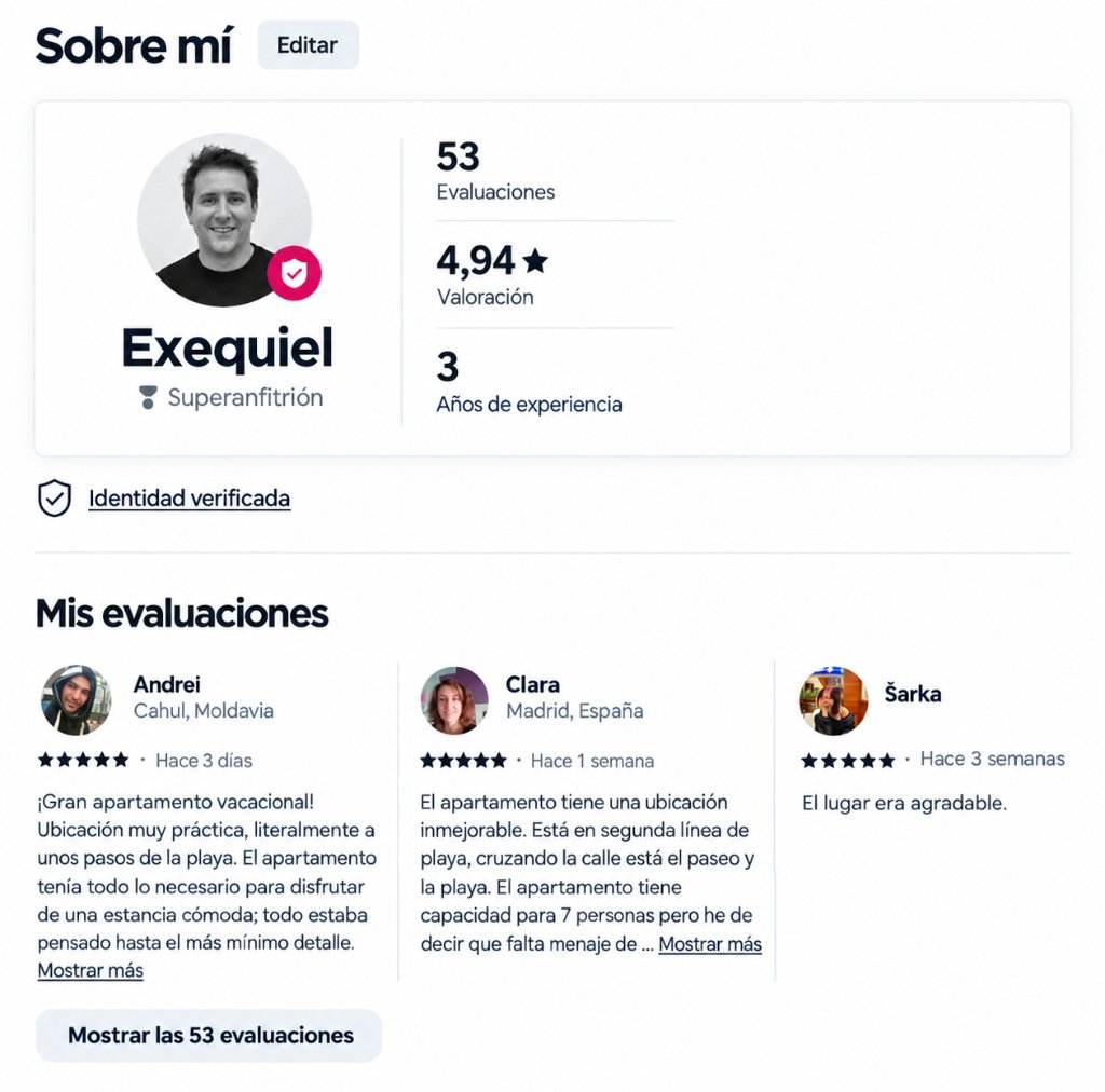 Perfil de Exequiel - Superanfitrión en Airbnb